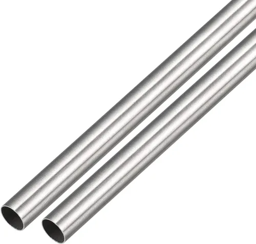 Miniatura 14 de METALLIXITY Tubo de acero inoxidable 304 (0.236 in de diámetro x 0.039 in de pared T x 9.843 in de largo), 2 piezas, tubo recto - para muebles