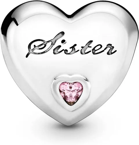 Miniatura 3 de Fit Pandora Pulsera Mujer NietaAbuelaHijaMamáHermanaPapáCorazón Amor Plata Charms