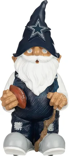 Miniatura 15 de NFL Resin 11.5" Team Logo Outdoor Garden Statue Gnome