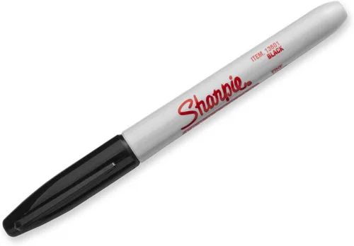 Miniatura 3 de Marcadores permanentes industriales marca Sharpie, Negro