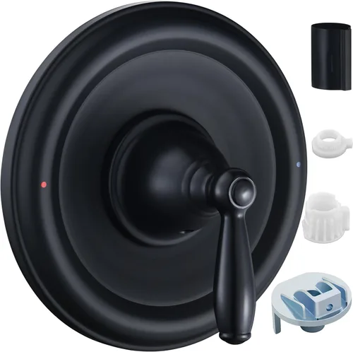 Miniatura 9 de Kit de accesorios para bañera y ducha con equilibrio de presión, compatible con válvula Moen Posi-Temp, cromado
