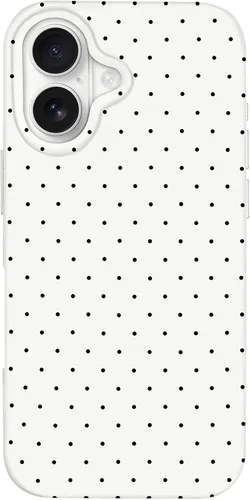 Miniatura 143 de Hython Funda para iPhone Air, diseño estético de lunares lindos, funda simple de 6.5 pulgadas, delgada, antiarañazos, parachoques de TPU suave, a