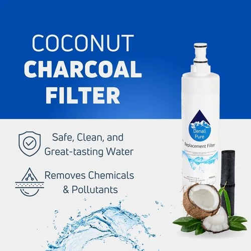 Miniatura 4 de Filtro de agua de repuesto para refrigerador Whirlpool 4392857, compatible con el cartucho de filtro de agua para refrigerador Whirlpool 4392857