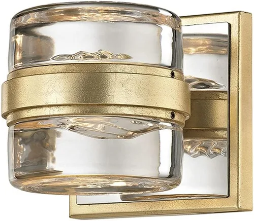 Troy Lighting B5681 Baño LED, 1 luz, hoja de oro