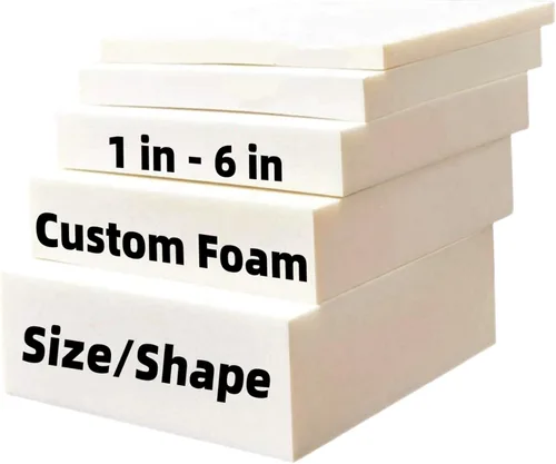 Miniatura 8 de SINCERA Fundas de cojín de tamaño personalizado, funda de repuesto antideslizante con cremallera para interiores y exteriores, se adapta a muebles