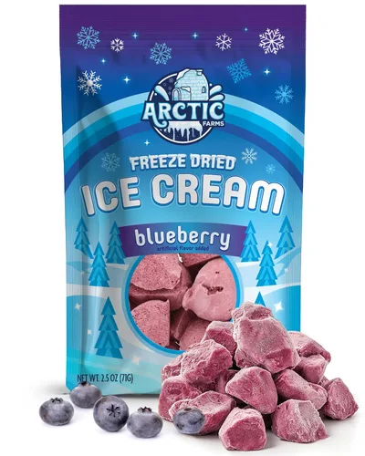 Miniatura 87 de Arctic Farms Trozos de Helado Liofilizado a Granel - No se Derrite (Mantequilla de Maní) (1 libra)