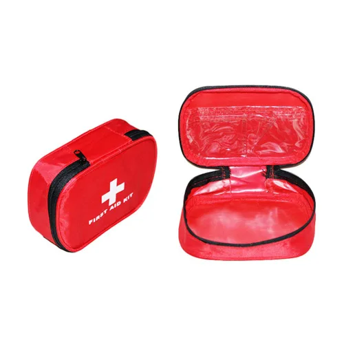 Miniatura 7 de 20 piezas RCP máscara de protección facial + bolsa vacía de primeros auxilios, llavero máscara desechable de emergencia, protector facial RCP