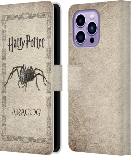 Miniatura 63 de Head Case Designs Funda de piel con licencia oficial de Harry Potter Aragog Spider Creature Chamber of Secrets II, compatible con Apple iPhone 11