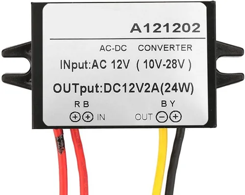 Miniatura 5 de Convertidor de voltios reductor: CA 10-28V a CC 12V (2A)