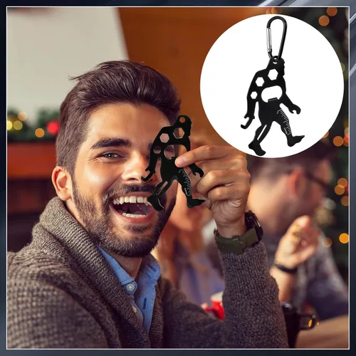 Miniatura 4 de Cholemy 12 herramientas de tarjetas de crédito, regalos novedosos para el día del padre, hombres, papá, relleno de calcetines, billetera