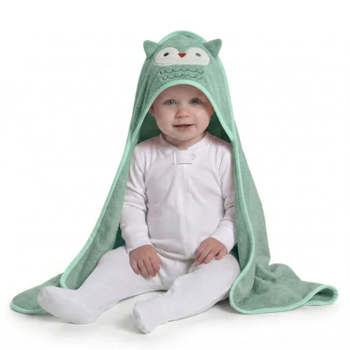 Miniatura 11 de Delta Children Toalla de baño con capucha para niños con bolsillos - Super suave y absorbente - Gran regalo para niños y niñas, Perro Marrón