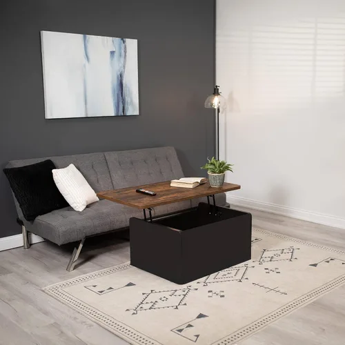 Miniatura 8 de VIVO Bisagras de mecanismo de elevación de mesa de centro (x2), accesorios asistidos neumáticos, juntas de mesa para muebles, bisagras elevadoras