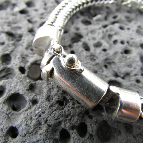 Miniatura 7 de Pulsera Turtle Manta Ray. Plata de Ley. Peridoto. 7 pulgadas.