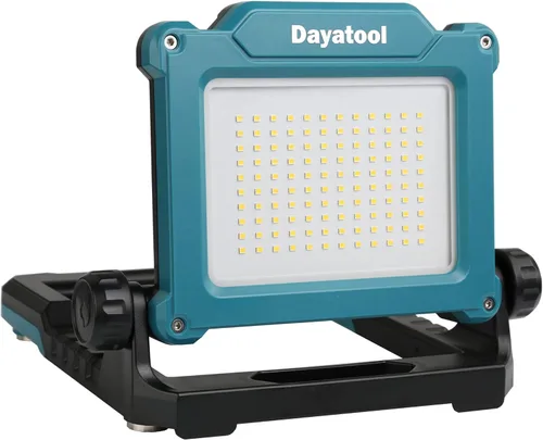 Miniatura 13 de 4000 lúmenes Luz de trabajo LED magnética inalámbrica, compatible con Dewalt Makita 20V Milwaukee 18V m18 Batería de litio recargable