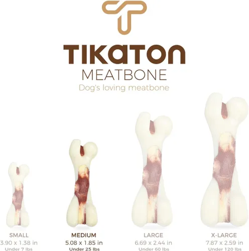 Miniatura 6 de Tikaton - Juguetes masticables para perros para masticadores agresivos, sabor a venado, juguetes duraderos para masticar para dentición de cachorros