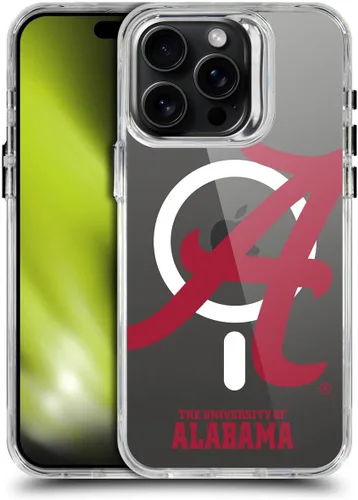 Miniatura 246 de Head Case Designs Funda de gel suave con licencia oficial de la Universidad de Alabama UA Collage compatible con Apple iPhone 13 Pro Max