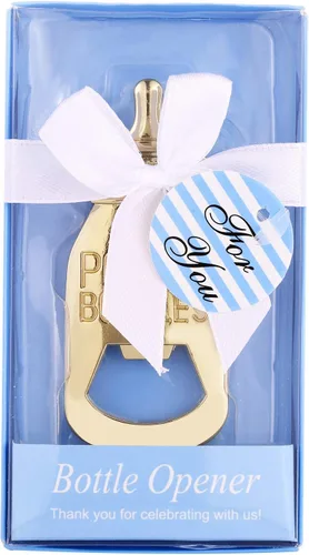 Miniatura 5 de Juego de 24 abridores de botellas para baby shower, recuerdos para invitados con forma de abrebotellas, regalos para baby shower, suministros
