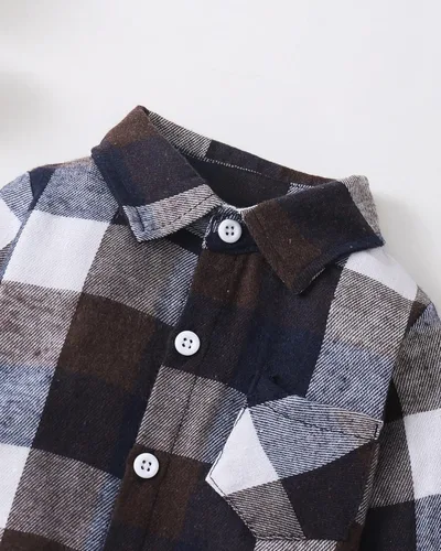 Miniatura 4 de Renotemy Conjunto de ropa para bebé recién nacido, conjunto de ropa con estampado de letras para niño