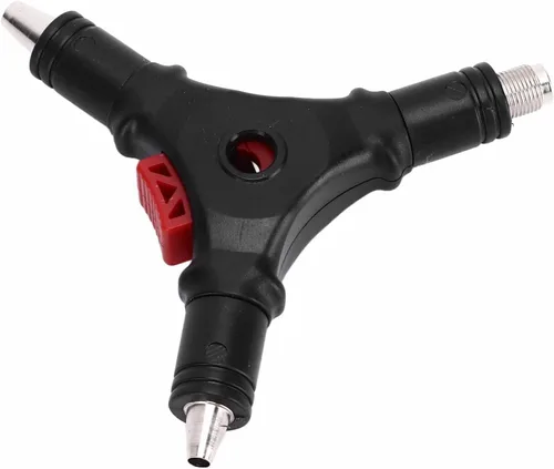 Miniatura 9 de Conector F 4 en 1, herramienta de ensanchamiento de instalación de compresión coaxial, herramienta de compresión pelacables multifunción para cable