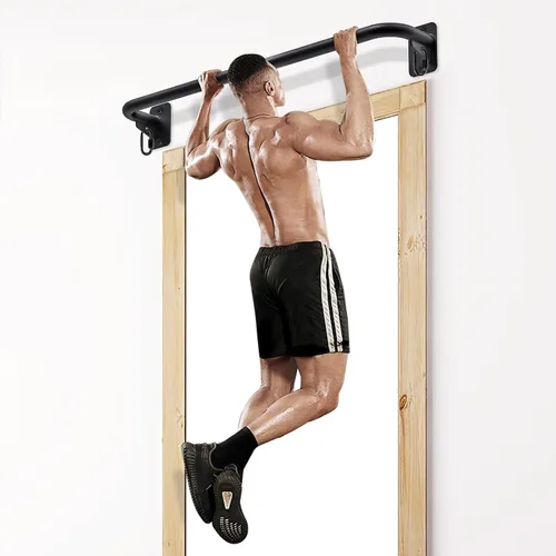 Miniatura 5 de SELEWARE Heavy Duty Welded Pull Up Bar, Versatile Doorway Wall Mount, Joist Mounted, and Ceiling Mounted Chin Up Bars, Thick Metal Sturdy A1: Barra