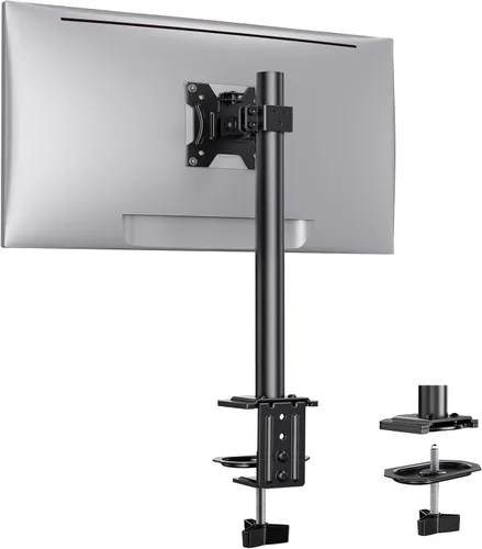 Ergear Soporte de monitor para la mayoría de pantallas de computadora de 13 a 32 pulgadas de hasta 17.6 libras, elevador de monitor LED LCD