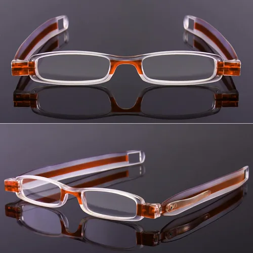 Miniatura 7 de Paquete de 4 lentes de lectura para mujeres y hombres, compactos, portátiles, delgados, pequeños, ligeros, plegables