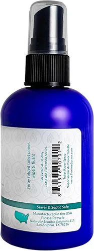 Miniatura 9 de Pristine Spray de papel higiénico: como se ve en Shark Tank, la alternativa más natural a las toallitas húmedas desechables y las toallitas