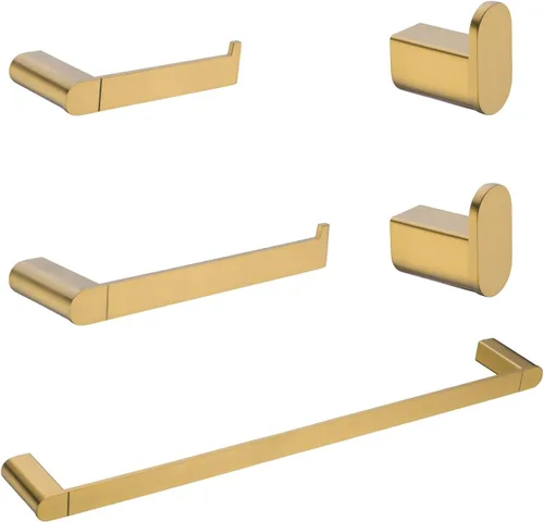 Miniatura 25 de RANDOM Toallero negro mate para baño y cocina de 9 pulgadas, soporte de toalla de mano SUS304, toallero de acero inoxidable, barra de toalla