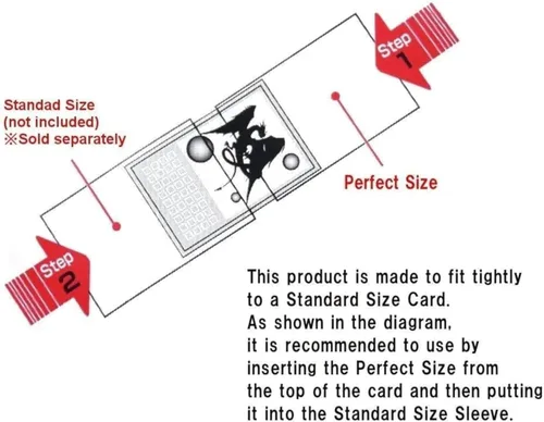 Miniatura 5 de KMC 100 Barrera para tarjeta tamaño perfecto (10 paquetes/total de 1000), 2