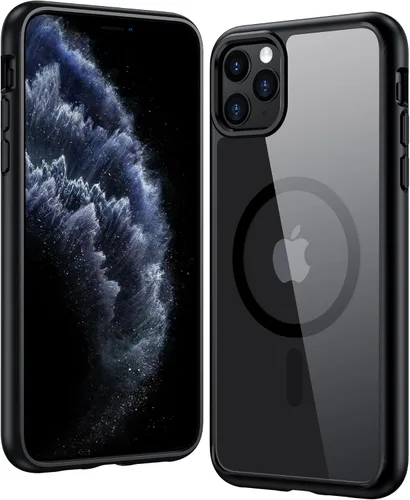 Miniatura 1336 de FNTCASE Funda para iPhone 13 Pro-Max: Fundas magnéticas transparentes compatibles con Magsafe Slim anti amarillamiento protección contra caídas