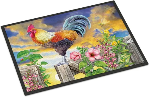 Miniatura 10 de Caroline's Treasures PRS4045MAT - Tapete para puerta delantera, 18 x 27 pulgadas, para interiores y exteriores, para entrada, antideslizante