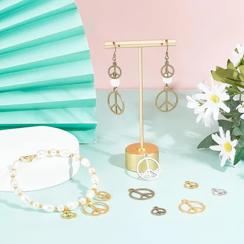 Miniatura 2 de SUPERFINDINGS Colgantes de estilo tibetano con diseño de estrella de sol y luna, colgantes de metal de plata tibetana suave para manualidades