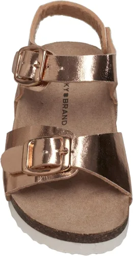 Miniatura 6 de Lucky Brand Sandalias unisex para niños Blanc de 2 correas para niños pequeños