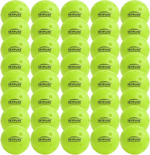 Miniatura 8 de Pelotas de pickleball Z40 para exteriores – Aprobado por USAPA de 40 hoyos de una sola pieza sin costuras para jugar en torneos, entrenamiento y 1