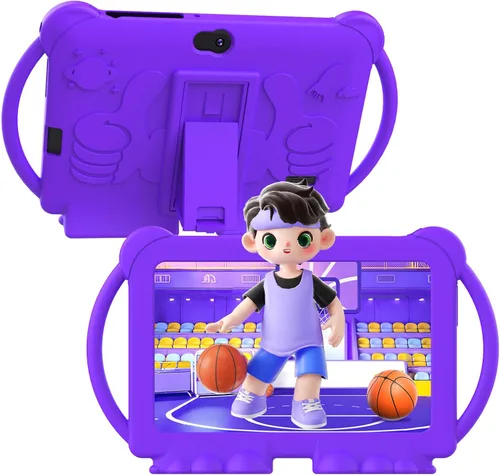 Miniatura 8 de Tablet para niños de 7 pulgadas para niños y niñas, tabletas Android para niños, 4 GB RAM 32 GB ROM, tablet para niños pequeños, WIFI Bluetooth
