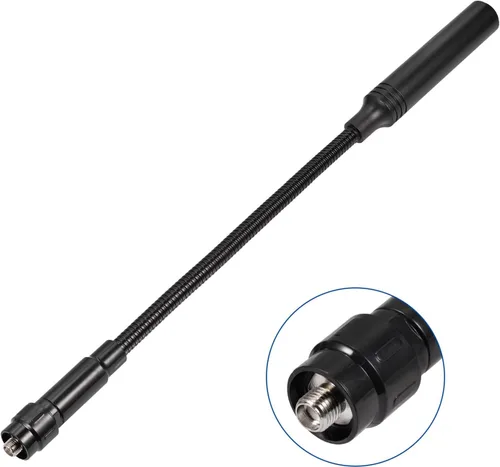 Miniatura 8 de Bingfu Antena de radio de jamón de alta ganancia VHF UHF 136-174mhz 400-520mhz amateur Walkie Talkie CS Antenas tácticas de cuello de cisne