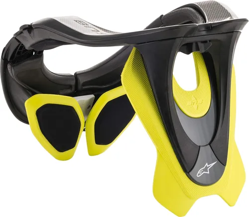 Miniatura 2 de Alpinestars Bns Tech-2 para hombre, negro amarillo fluo, XS/M