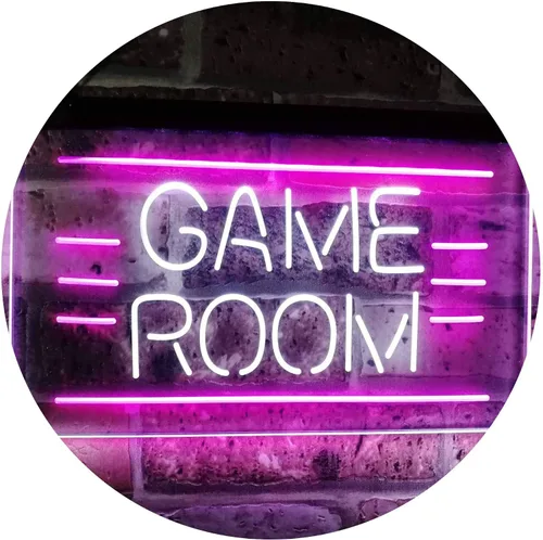 Miniatura 10 de ADVPRO Game Room Man Cave Bar Display Dual Color LED Neon Sign Azul y Rojo 12 "x 8.5" st6s32-i2338-br