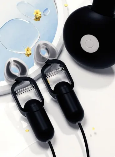 Miniatura 4 de Vibrador Pezones Clip Clítoris Clip Recargable Masturbación Femenina Masajeador (Negro)