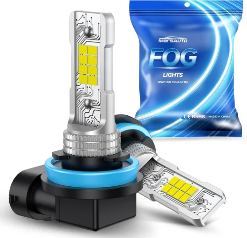 Miniatura 25 de Marsauto Bombillas LED antiniebla H11/H8 amarillas, 18000 lm, 700% brillo, 3000 K, amarillo, H11, H16, H11, bombilla LED amarilla para luces