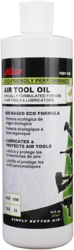 Miniatura 2 de Milton 1001-4B Aceite de herramienta de aire - Eco-Friendly Neumático Herramienta Lubricante ISO-32-4 oz