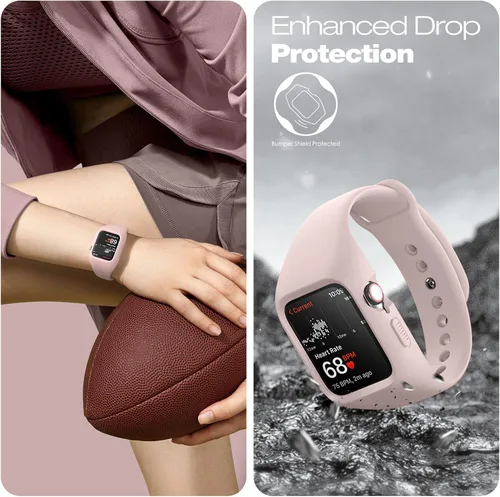 Miniatura 5 de SURITCH Correa deportiva compatible con Apple Watch SE/9/8/7/6/5/4 de 1.575 pulgadas, 1.614 pulgadas, 1.732 pulgadas, 1.772 pulgadas, correa
