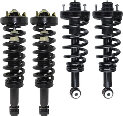 Miniatura 8 de Detroit Axle - 4 piezas de soportes para Toyota 2004 2005 2006 2007 2008 2009 Prius, soportes delanteros y traseros con resortes helicoidales
