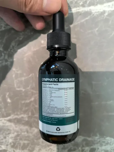 Miniatura 10 de Gotas de drenaje linfático 21 en 1 para liposomal, 6000 mg Suplemento de apoyo del sistema inmunológico y linfático para mujeres y hombres