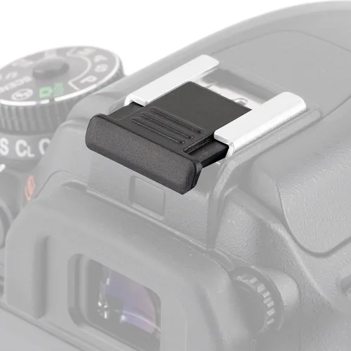 Miniatura 5 de JJC 2 piezas de cubierta protectora para zapata de cámara para Nikon Z f Zf Zfc Z30 Z50 Z9 Z8 Z7 Z6 II Z5 D850 D810 D780 D750 D7500 D7200 D5600