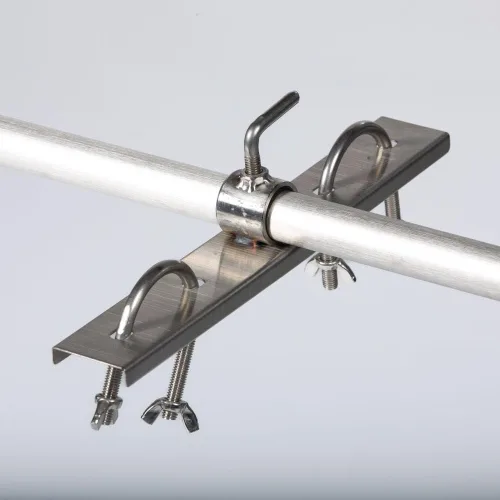 Miniatura 5 de Ash & Ember - Soporte para Asador Rotisserie de Trípode de 25 W, clasificado 125 libras, asador de fuego abierto de altura ajustable, varilla