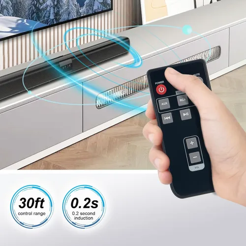 Miniatura 3 de Nuevo reemplazo de control remoto apto para Insignia NS-HBTSS116RC HBTSS116 Powered estantería altavoz sistema de cine en casa