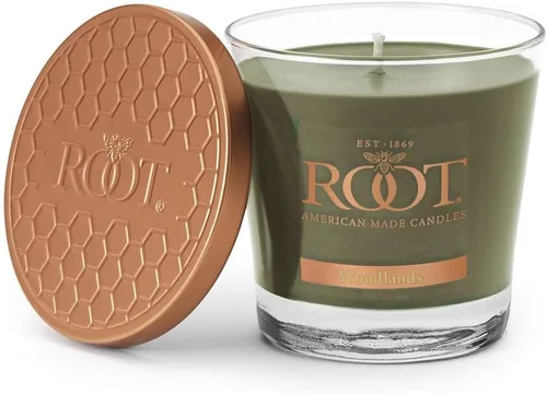 Miniatura 20 de Root Candles - Velas perfumadas de otoño en forma de panal de miel, de vidrio, con mezcla de cera de abejas de 3 mechas, 12 onzas, elaboradas a