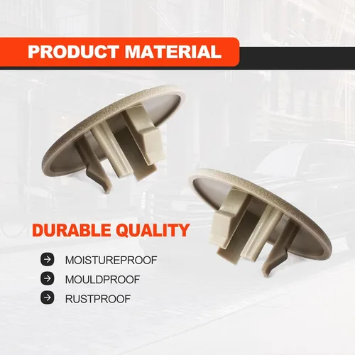 Miniatura 6 de 2 piezas Cubierta de Tapa de Reposabrazos Compatible con Tahoe Suburban Yukon Cadillac Escalade 07-19 Piezas de Asiento - Reemplaza 15279689