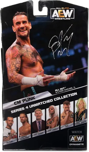 Miniatura 7 de All Elite Wrestling AEW - Figura punk de 1.6 in con accesorios